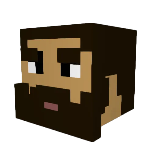 jarek1229 Minecraft avatar head, 3D render