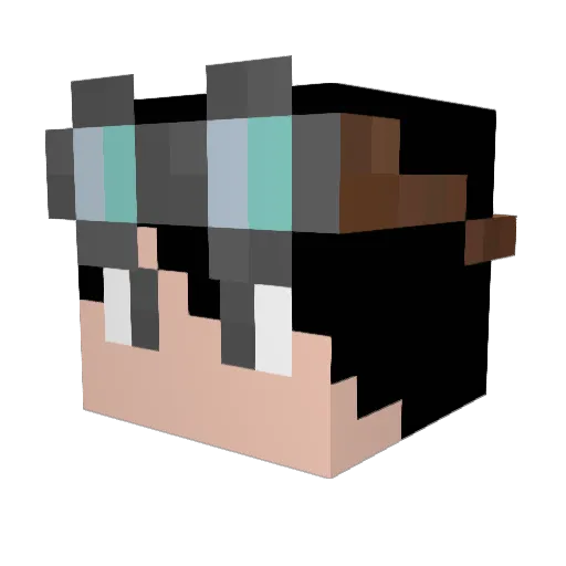 jarell02 Minecraft avatar head, 3D render