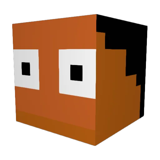 jarko881 Minecraft avatar head, 3D render
