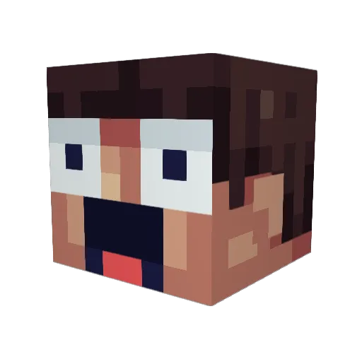 jarno1004 Minecraft avatar head, 3D render