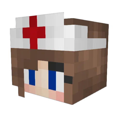 jarodl14 Minecraft avatar head, 3D render