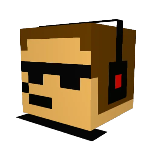 jaron135 Minecraft avatar head, 3D render