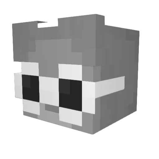 jaroro69 Minecraft avatar head, 3D render