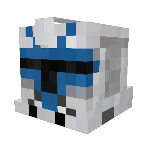 jaroslavcz Minecraft avatar head, 3D render