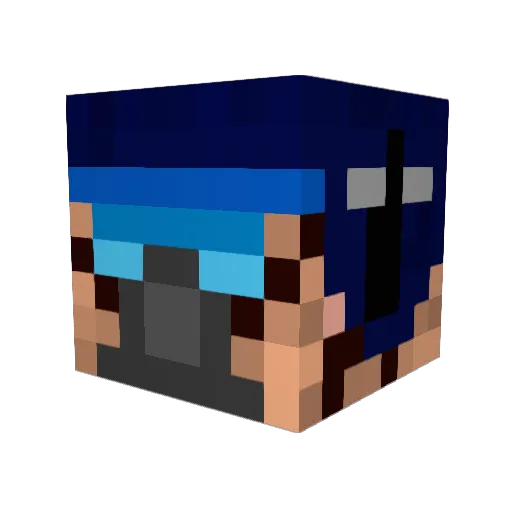 jarran29 Minecraft avatar head, 3D render