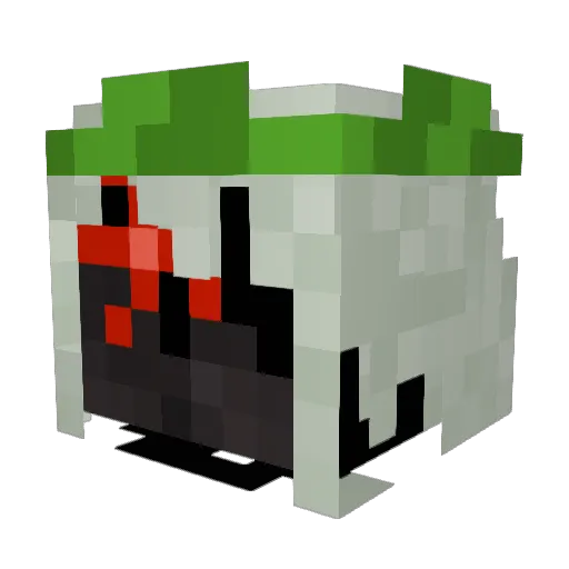 jarrycuk Minecraft avatar head, 3D render