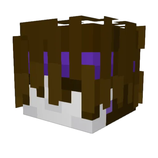 jars2 Minecraft avatar head, 3D render