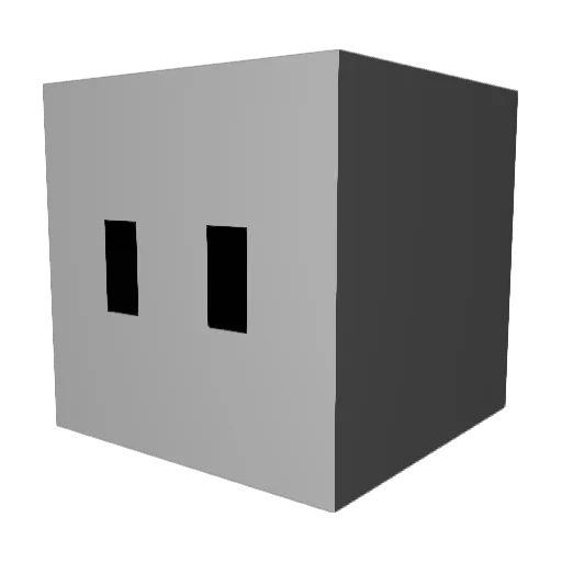 jarsilk Minecraft avatar head, 3D render