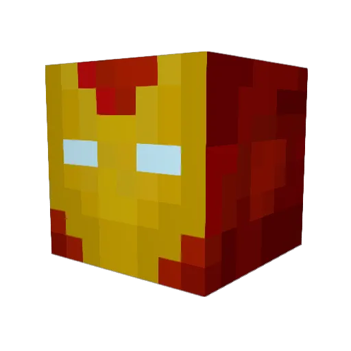 jarvis_2 Minecraft avatar head, 3D render