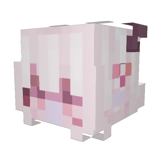 jas_m1n3 Minecraft avatar head, 3D render