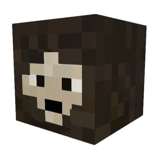 jaskai567 Minecraft avatar head, 3D render