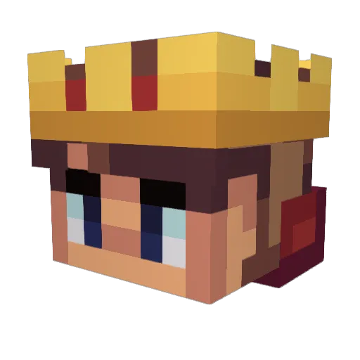 jaskiratsingh Minecraft avatar head, 3D render