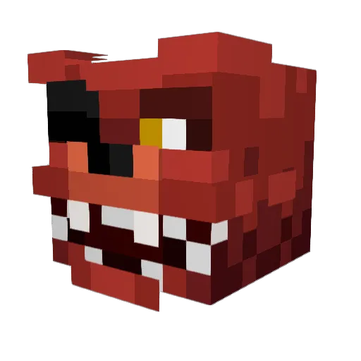 jasmundis Minecraft avatar head, 3D render