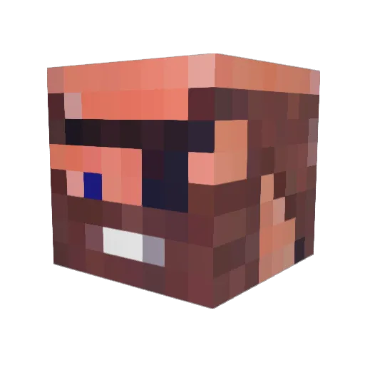 jasobaby Minecraft avatar head, 3D render