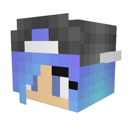 jasobian1 Minecraft avatar head, 3D render