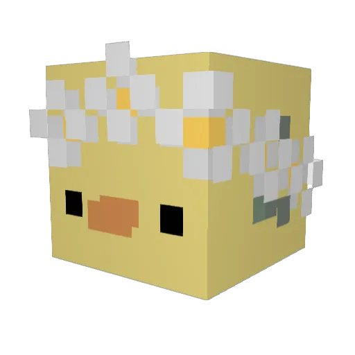 jasokku Minecraft avatar head, 3D render