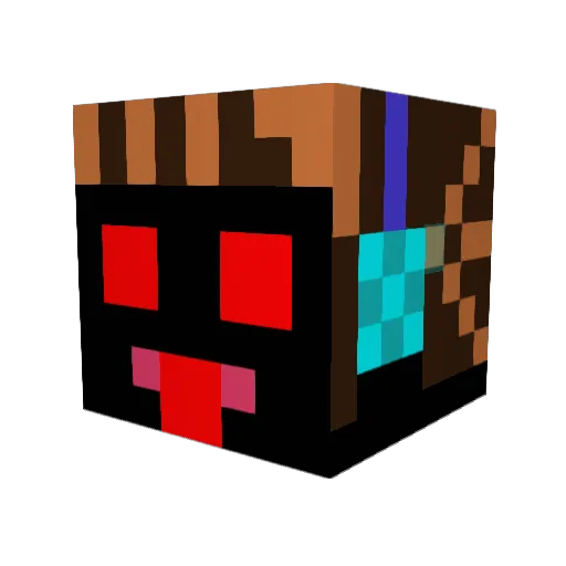 jason0887 Minecraft avatar head, 3D render