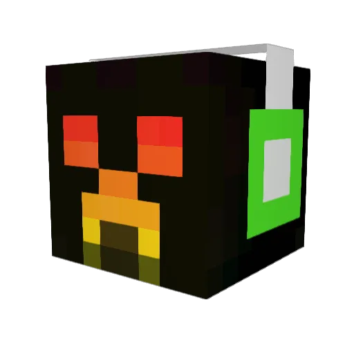 jason_best Minecraft avatar head, 3D render