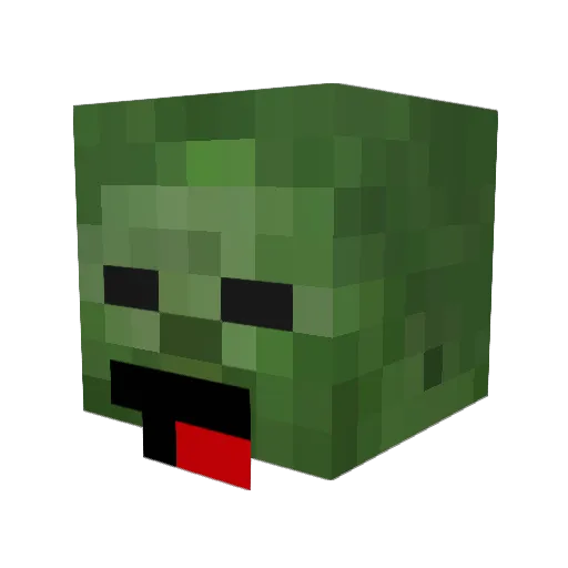 jason_dickie Minecraft avatar head, 3D render