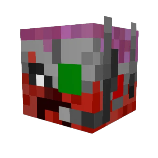jasoncraft2 Minecraft avatar head, 3D render