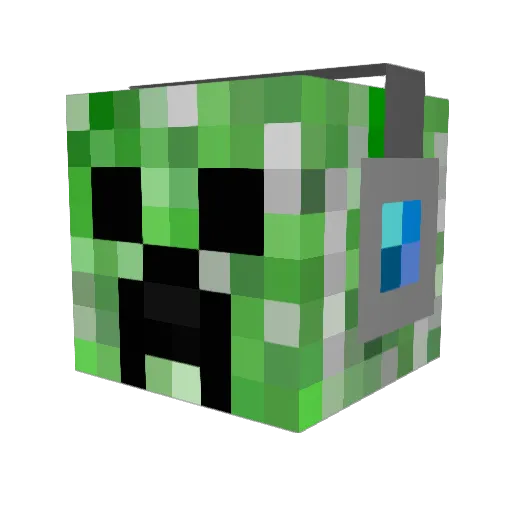 jasong48 Minecraft avatar head, 3D render