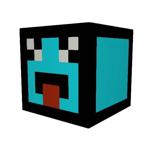 jasp18 Minecraft avatar head, 3D render