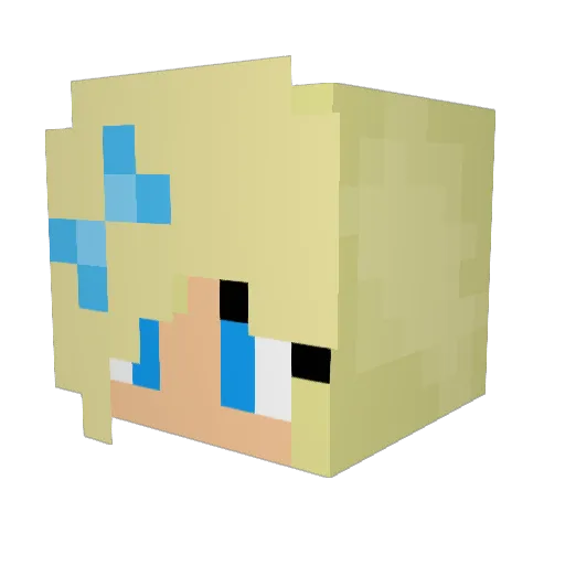 jasper123407 Minecraft avatar head, 3D render