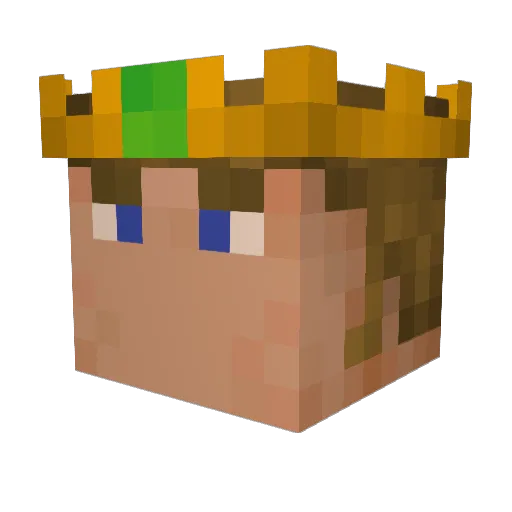 jasper2310 Minecraft avatar head, 3D render