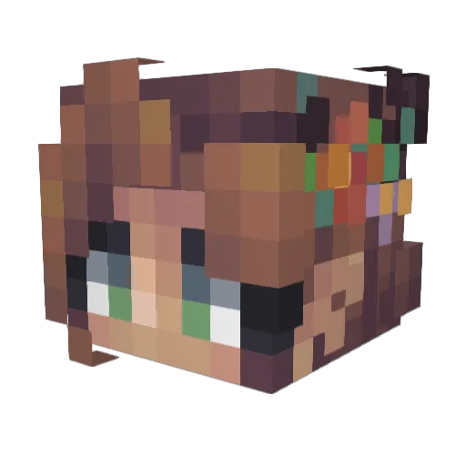 jasper2315 Minecraft avatar head, 3D render
