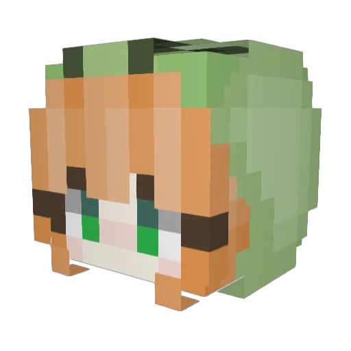 jasper3301 Minecraft avatar head, 3D render
