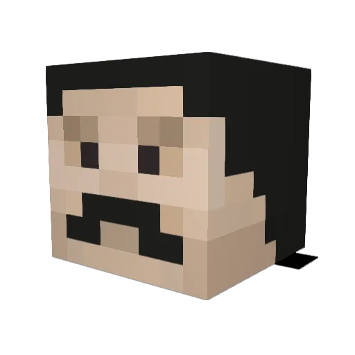 jasper_anja Minecraft avatar head, 3D render