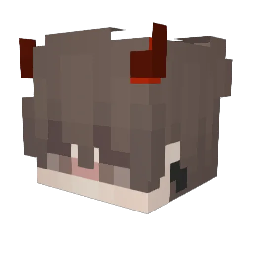 jasperlmfao Minecraft avatar head, 3D render