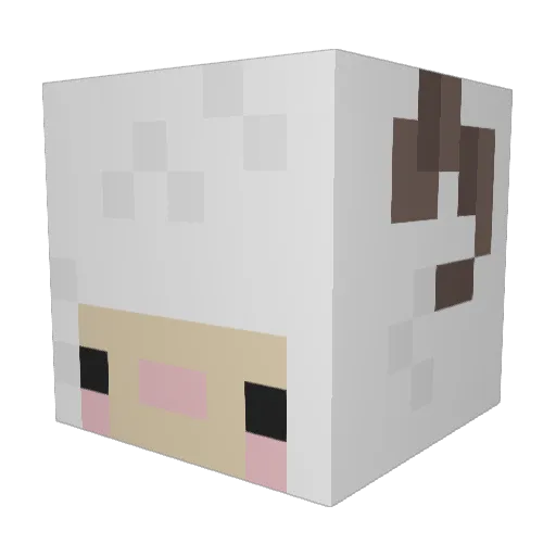 jassizl Minecraft avatar head, 3D render