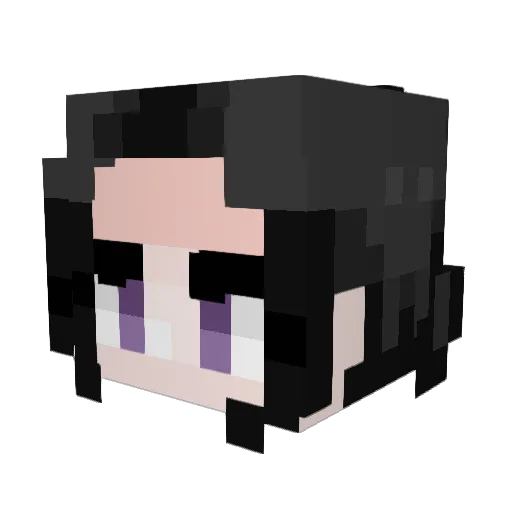 jassyboo14 Minecraft avatar head, 3D render
