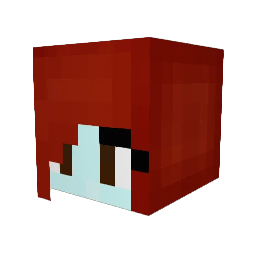 jassyg21 Minecraft avatar head, 3D render