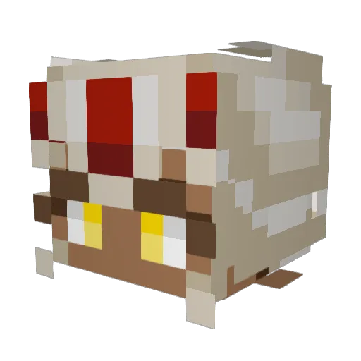 jasz1238 Minecraft avatar head, 3D render