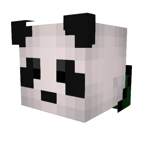jauloko Minecraft avatar head, 3D render