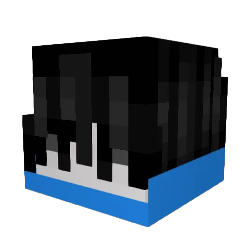 java_editon67 Minecraft avatar head, 3D render