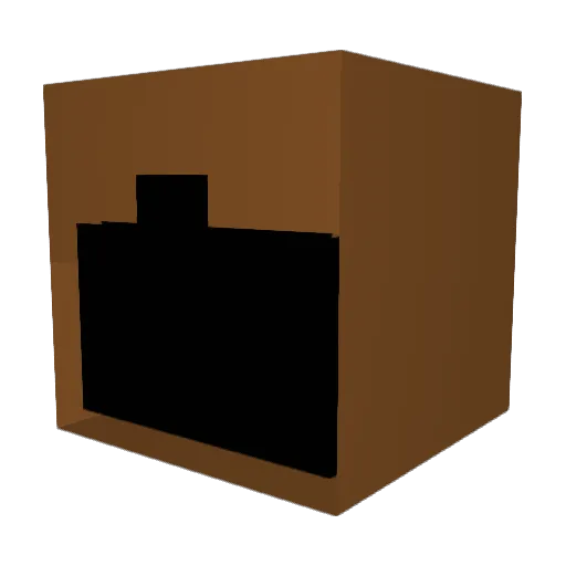 javad087 Minecraft avatar head, 3D render