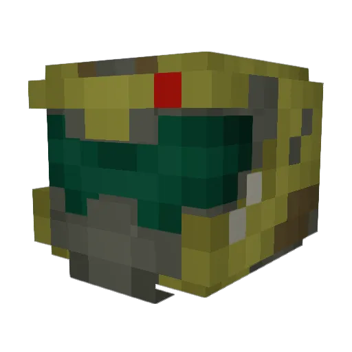 javajimmies Minecraft avatar head, 3D render