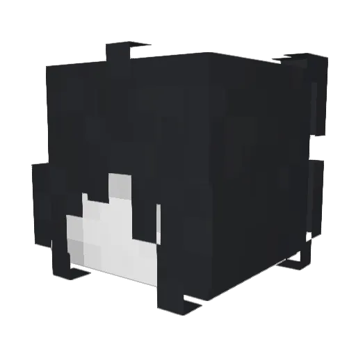 javaqscript Minecraft avatar head, 3D render