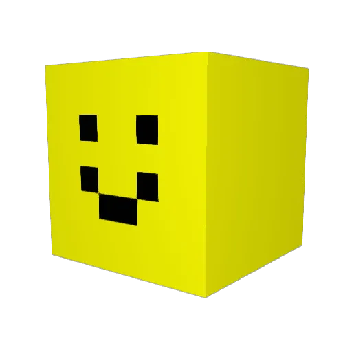javatics Minecraft avatar head, 3D render