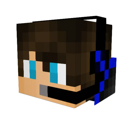 javi_71 Minecraft avatar head, 3D render