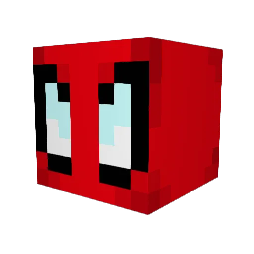 javier92505 Minecraft avatar head, 3D render