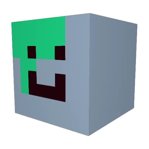 javier_scar243 Minecraft avatar head, 3D render