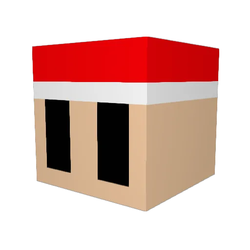 javierldeo Minecraft avatar head, 3D render