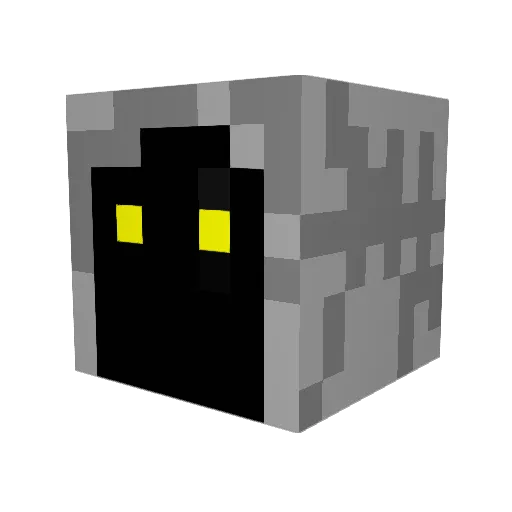 jawa2602 Minecraft avatar head, 3D render