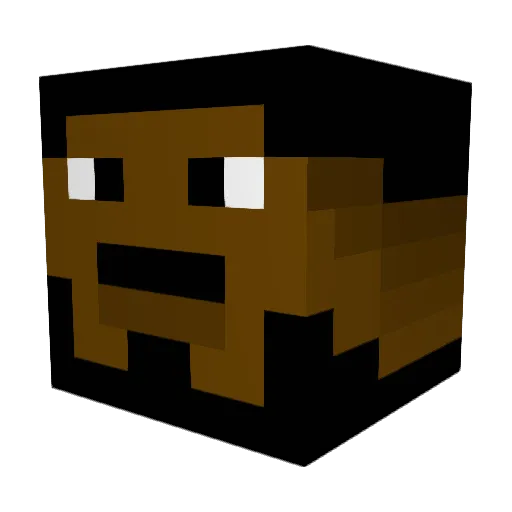 jawen3 Minecraft avatar head, 3D render