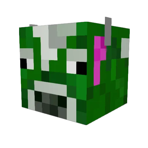 jawg_ Minecraft avatar head, 3D render