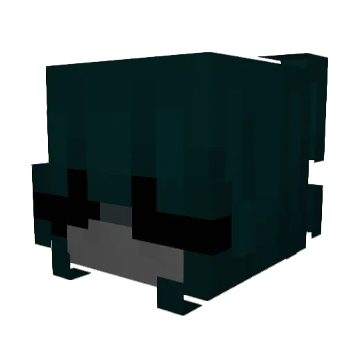 jawksa Minecraft avatar head, 3D render